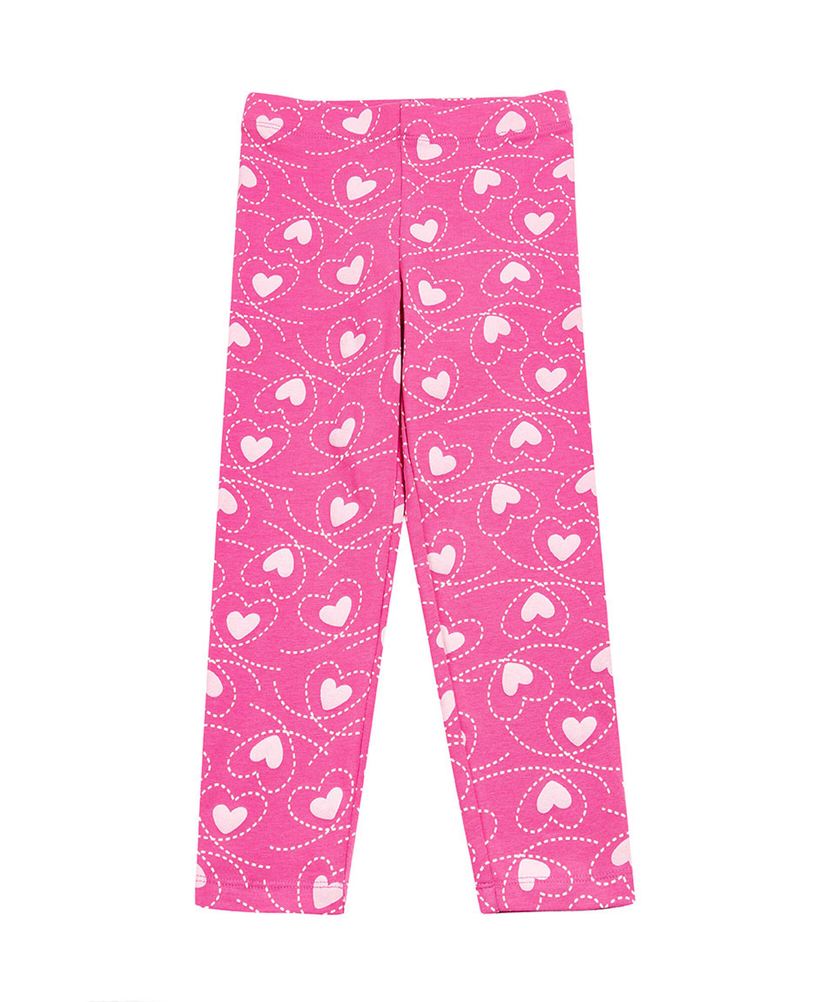 Leggins bebé rosado corazones Leggins bebé rosado corazones