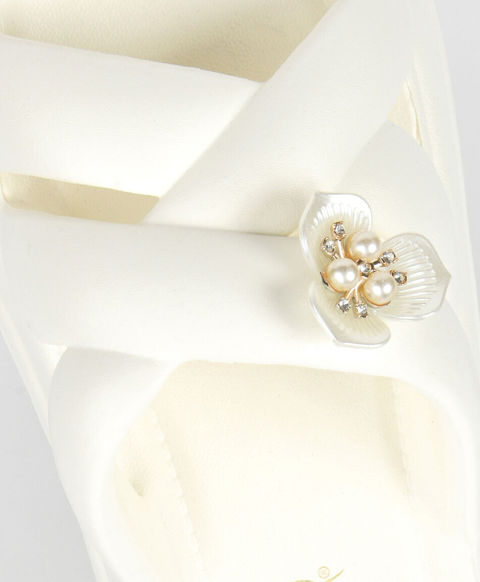 Sandalia mujer plataforma eva florcita