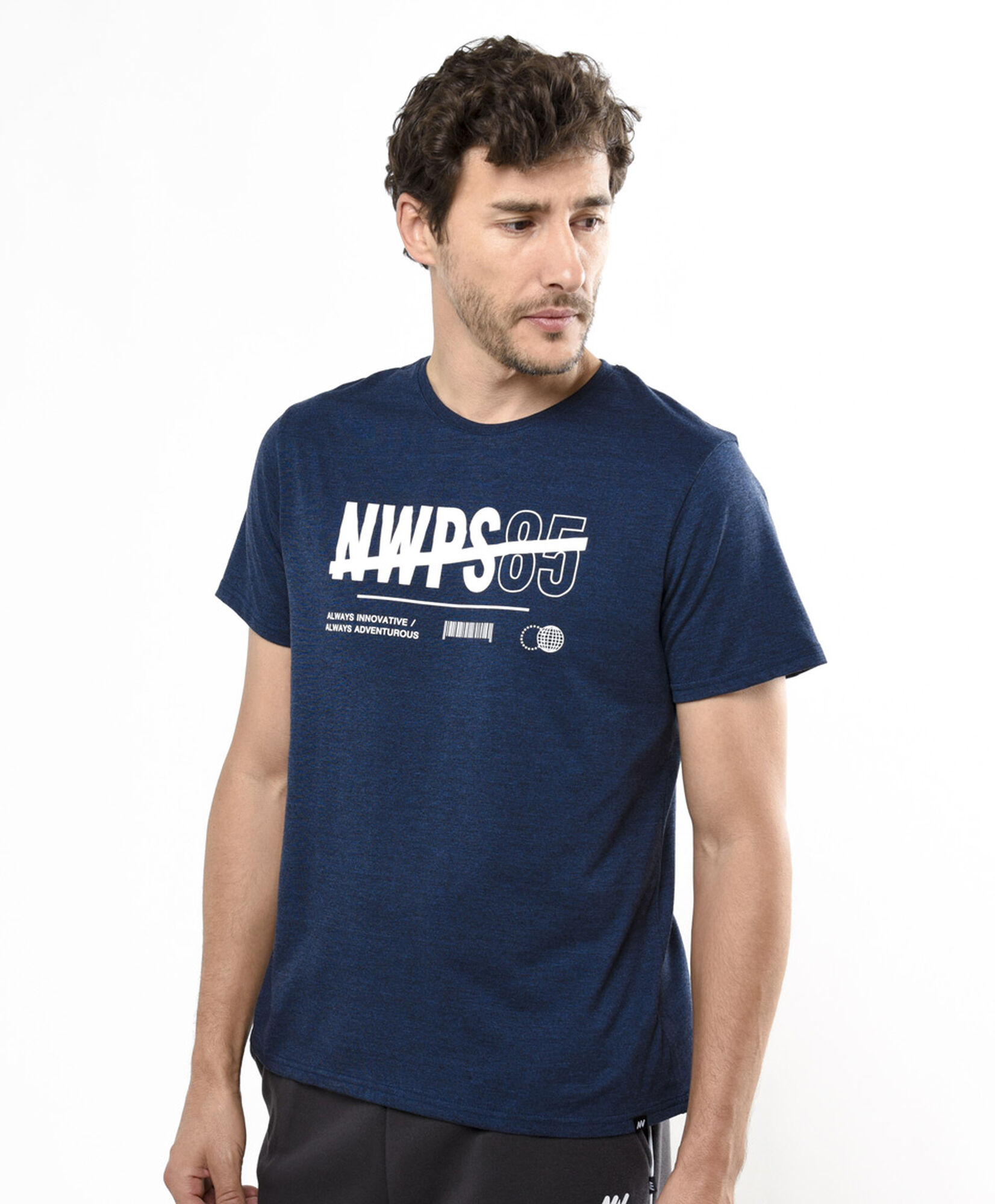 Polera deportiva hombre print marca Polera deportiva hombre print marca