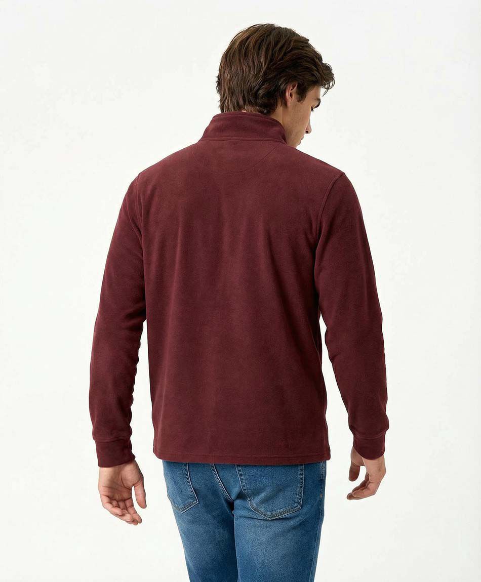 Poler&oacute;n hombre outdoor medio cierre