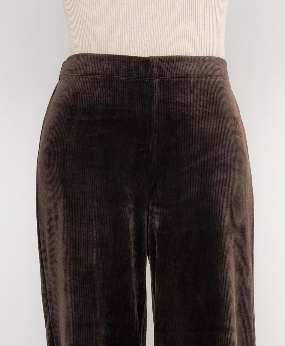 Pantal&oacute;n mujer ancho corderoy