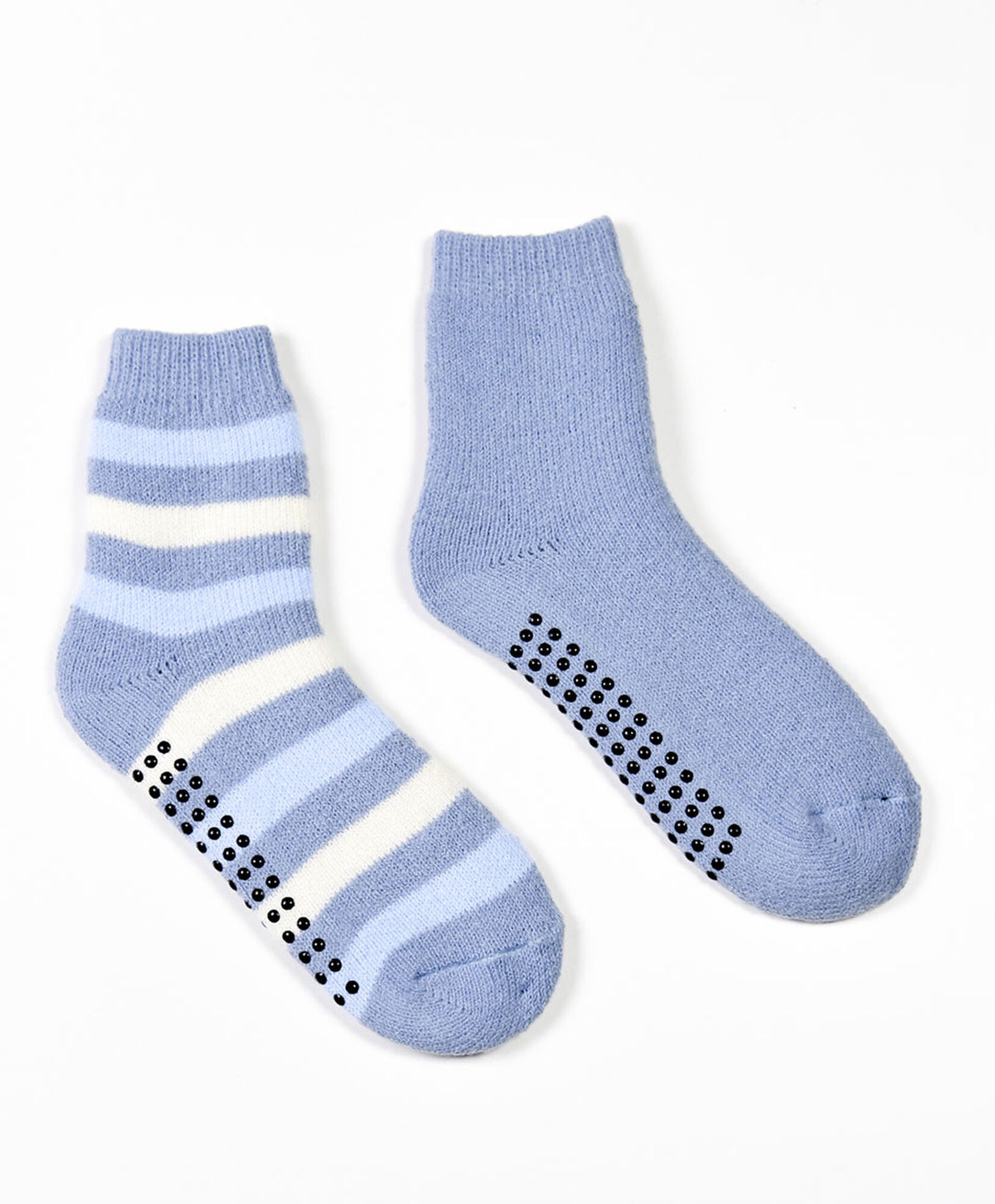Calcetines mujer azul antideslizantes Calcetines mujer azul antideslizantes