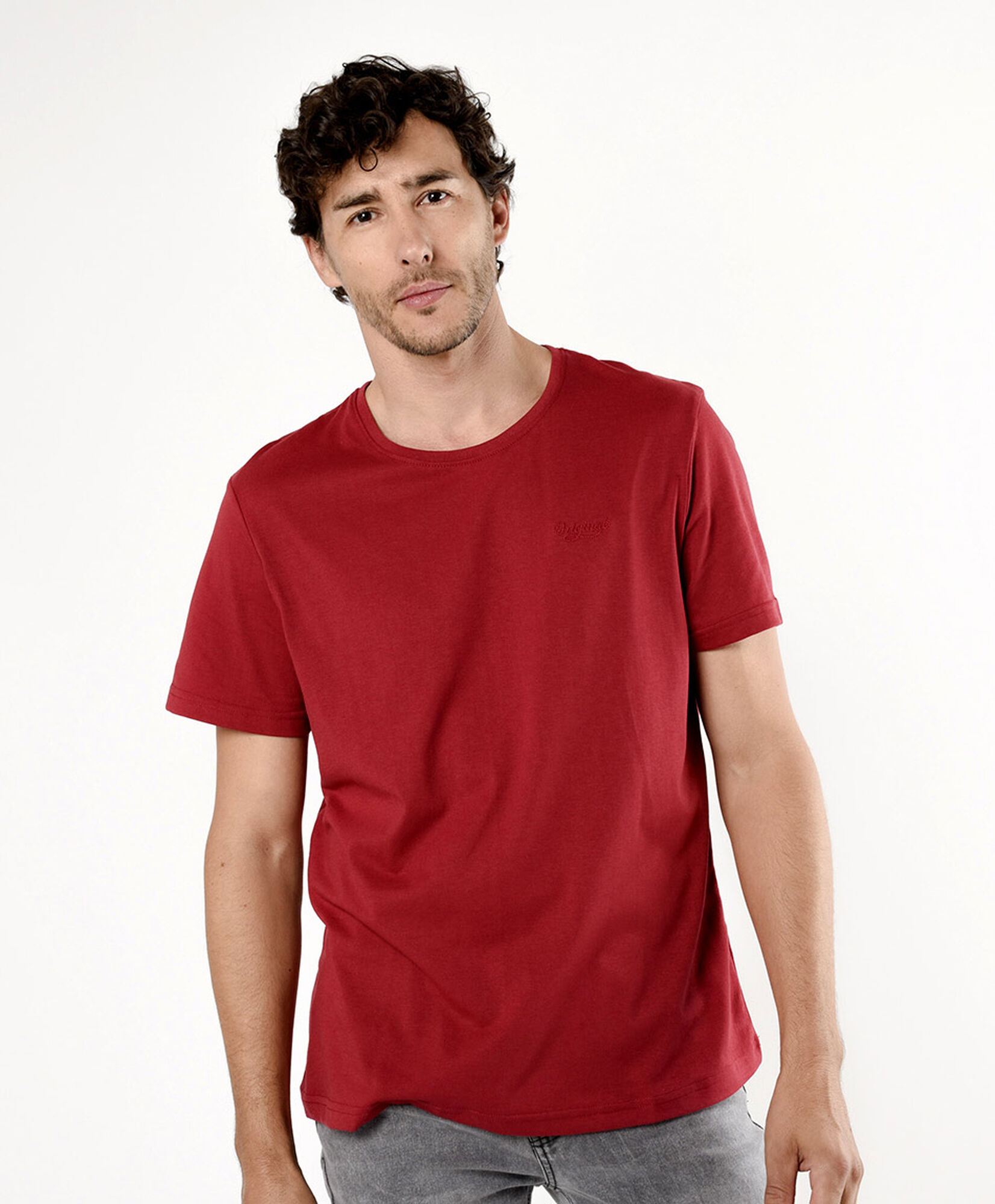 Polera hombre básica colores Polera hombre básica colores