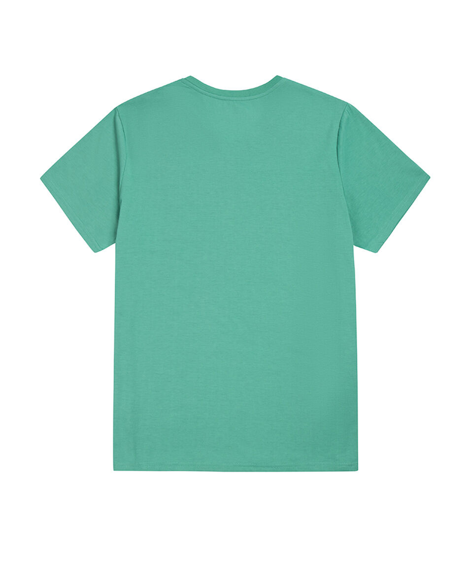 Polera hombre cuello en v lisa