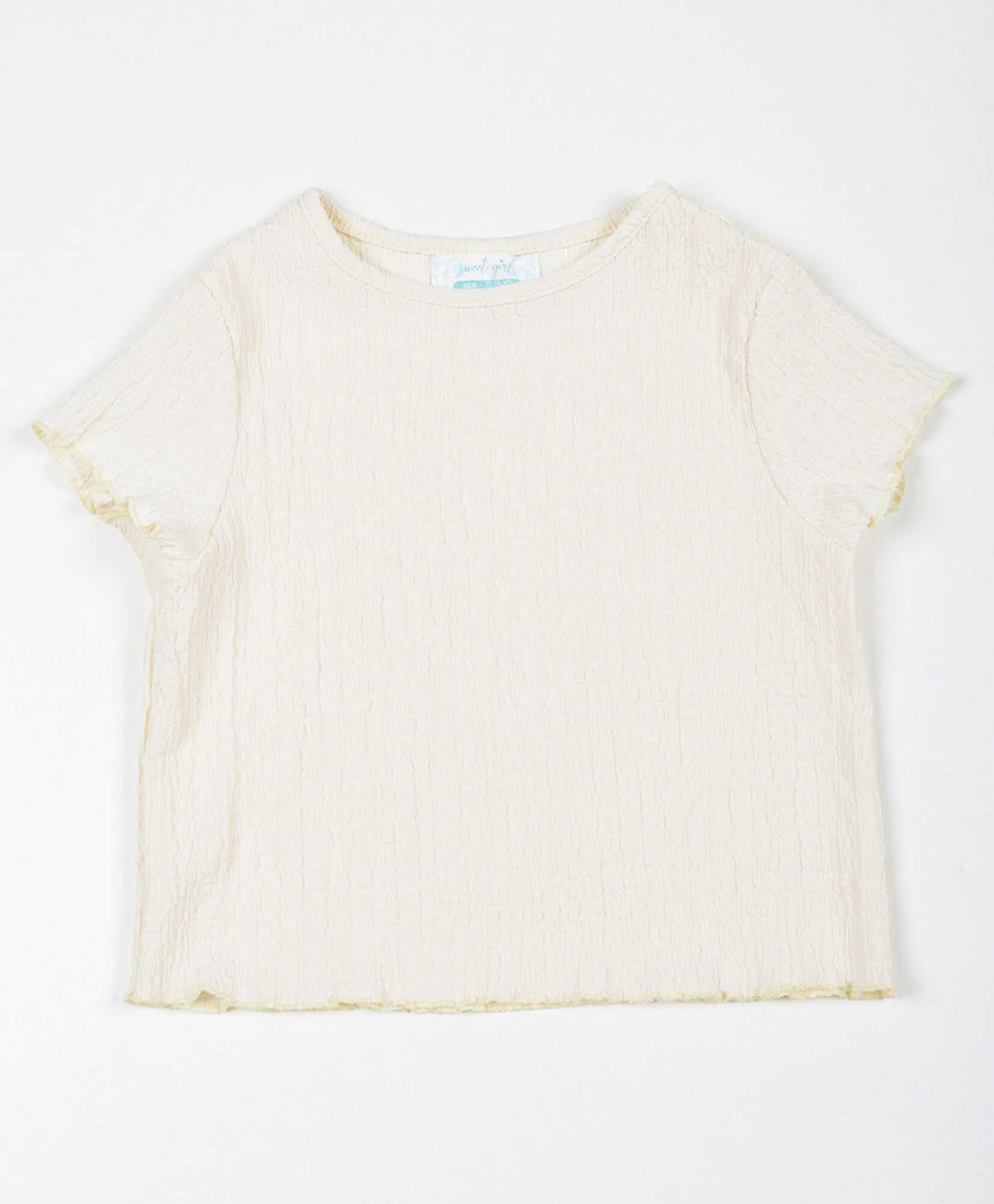 Polera niña textura Polera niña textura
