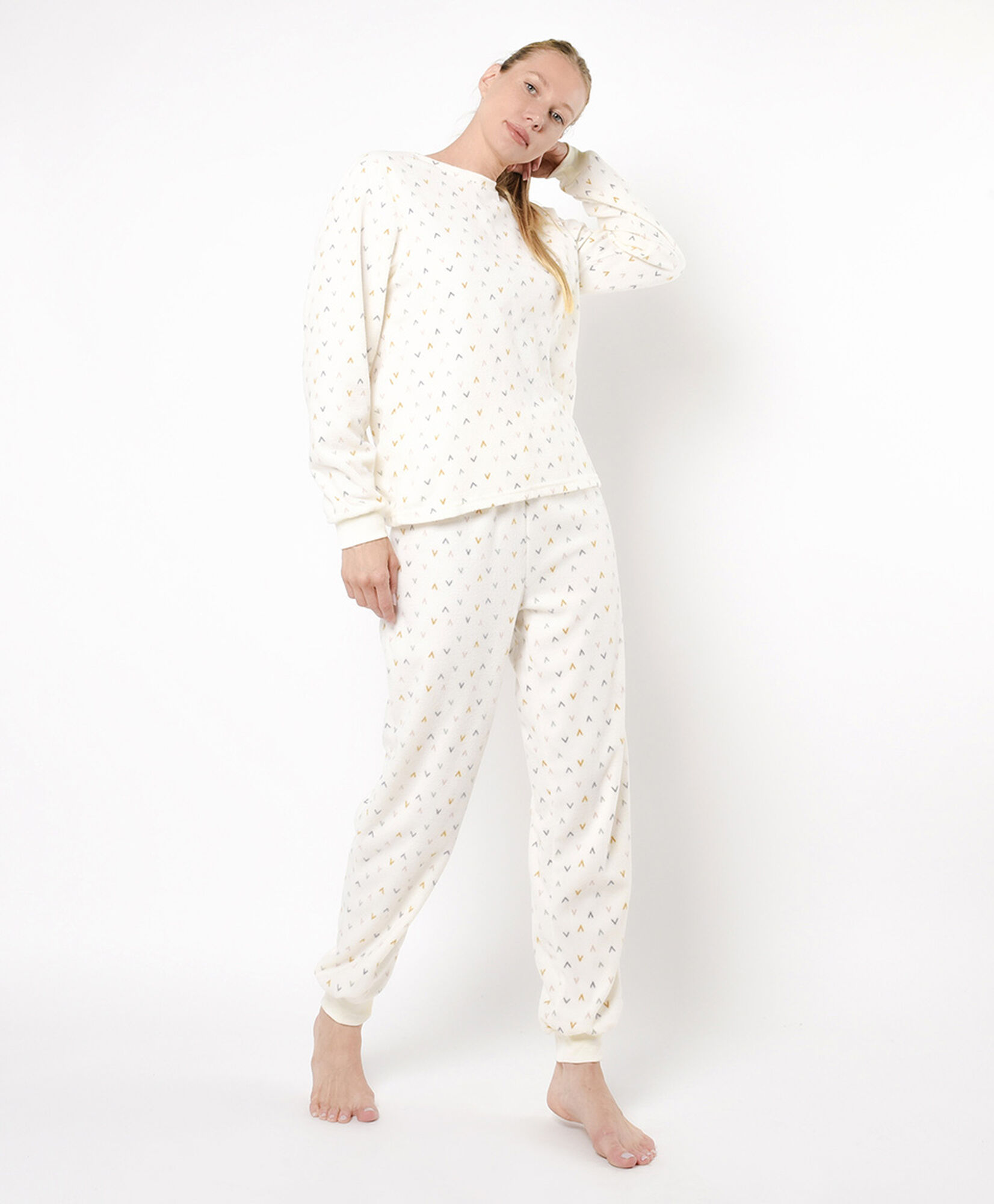 Pijama mujer micro polar figuras Pijama mujer micro polar figuras