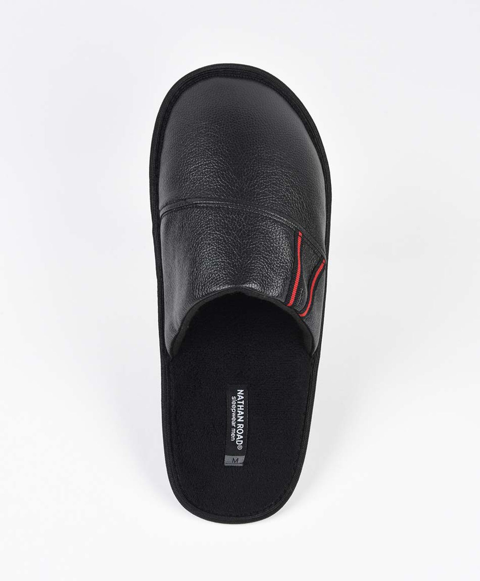 Pantufla hombre líneas rojas Pantufla hombre líneas rojas