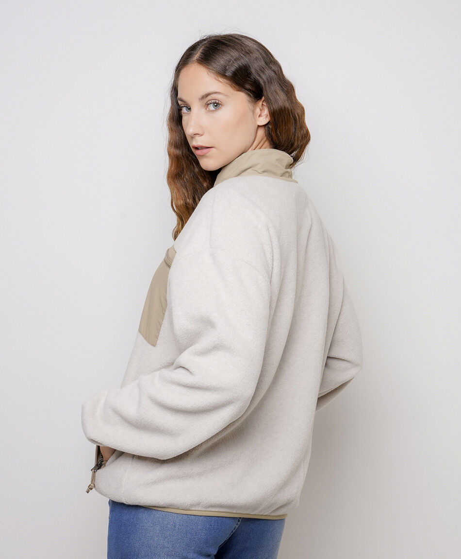 Polar mujer mix telas