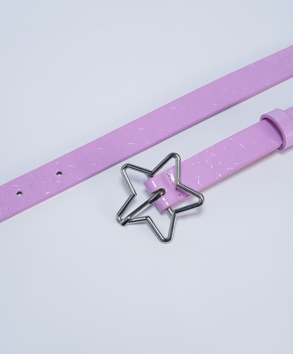 Cintur&oacute;n ni&ntilde;a hebilla estrella
