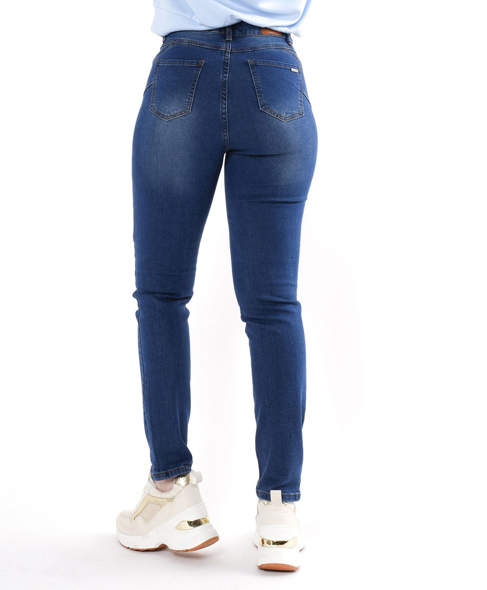 Jeans mujer semi push up skinny fit Jeans mujer semi push up skinny fit
