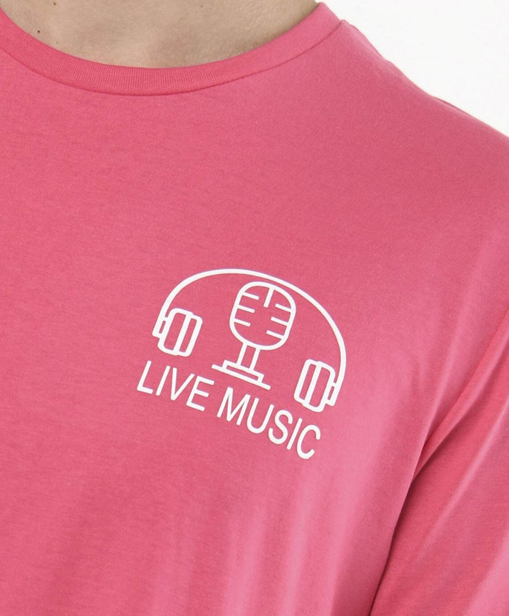 Polera hombre doble estampado music Polera hombre doble estampado music