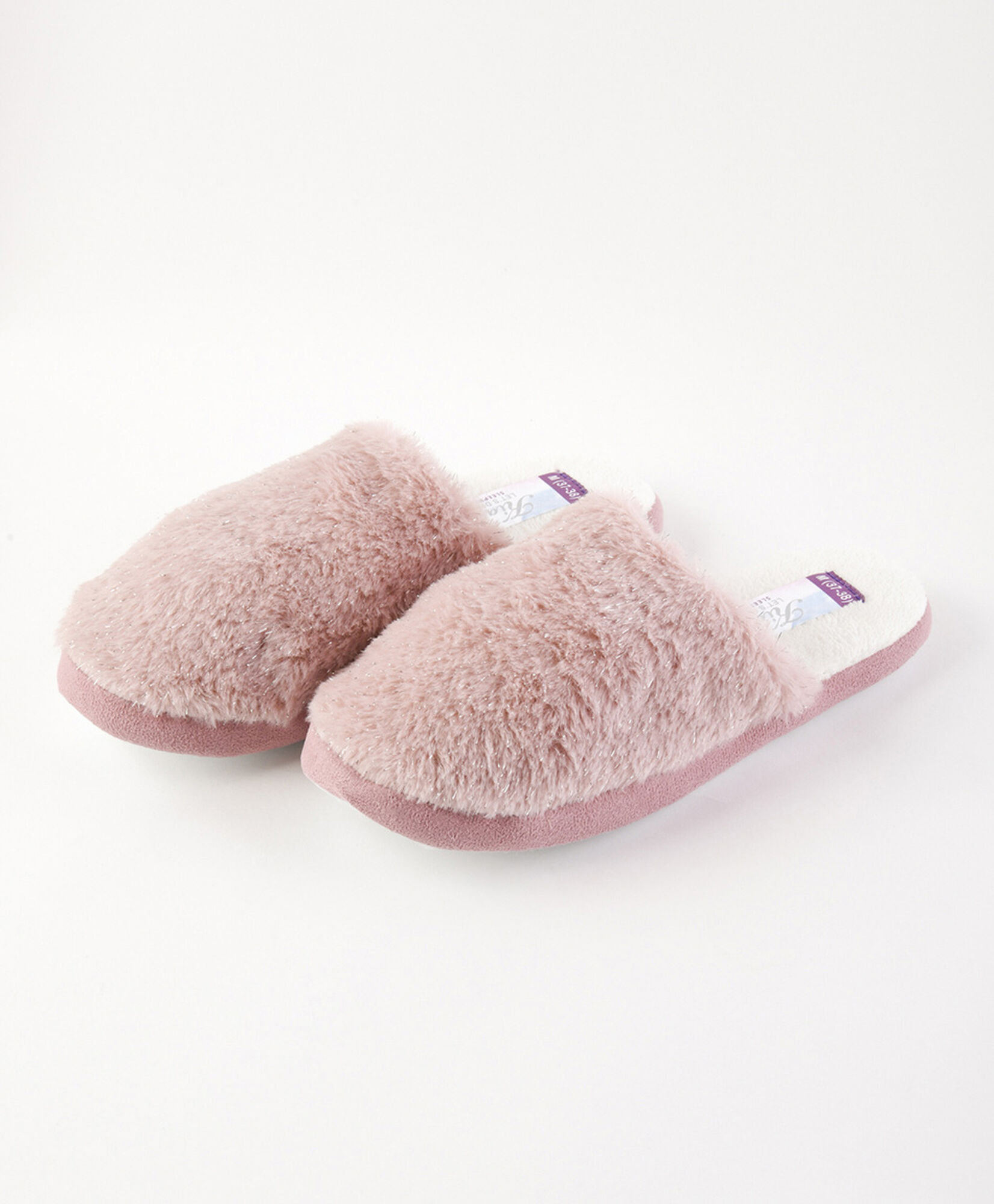Pantufla mujer pelitos brillos Pantufla mujer pelitos brillos