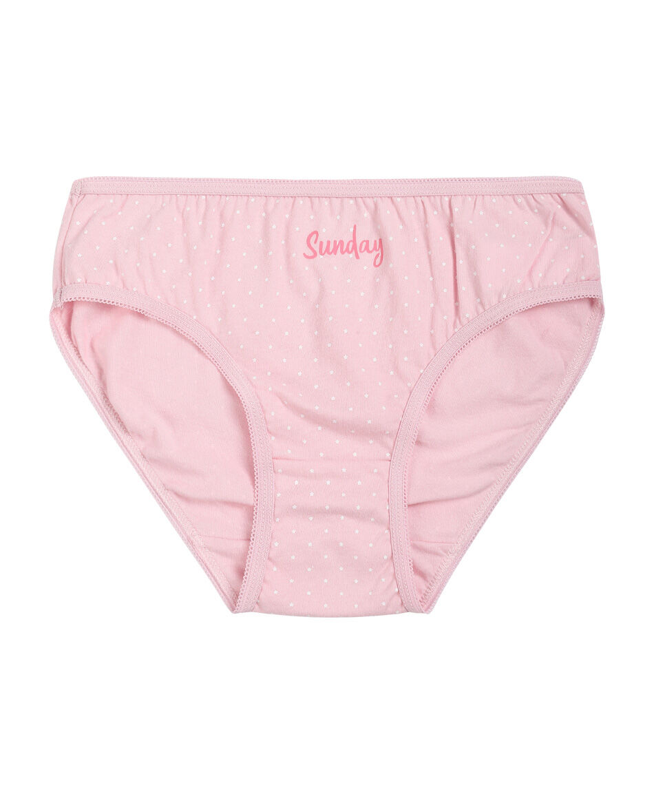 Pack 7 calzones ni&ntilde;a colores