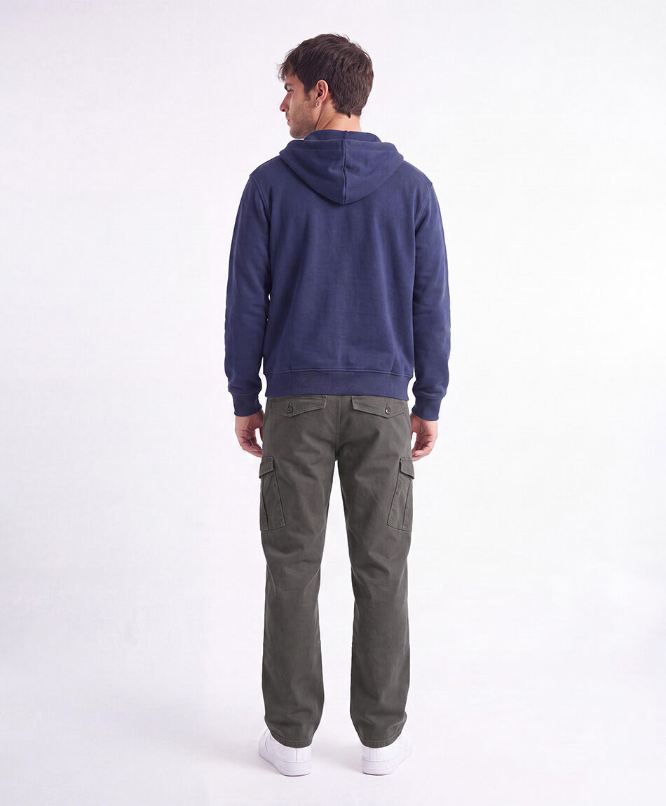 Jeans hombre cargo costuras