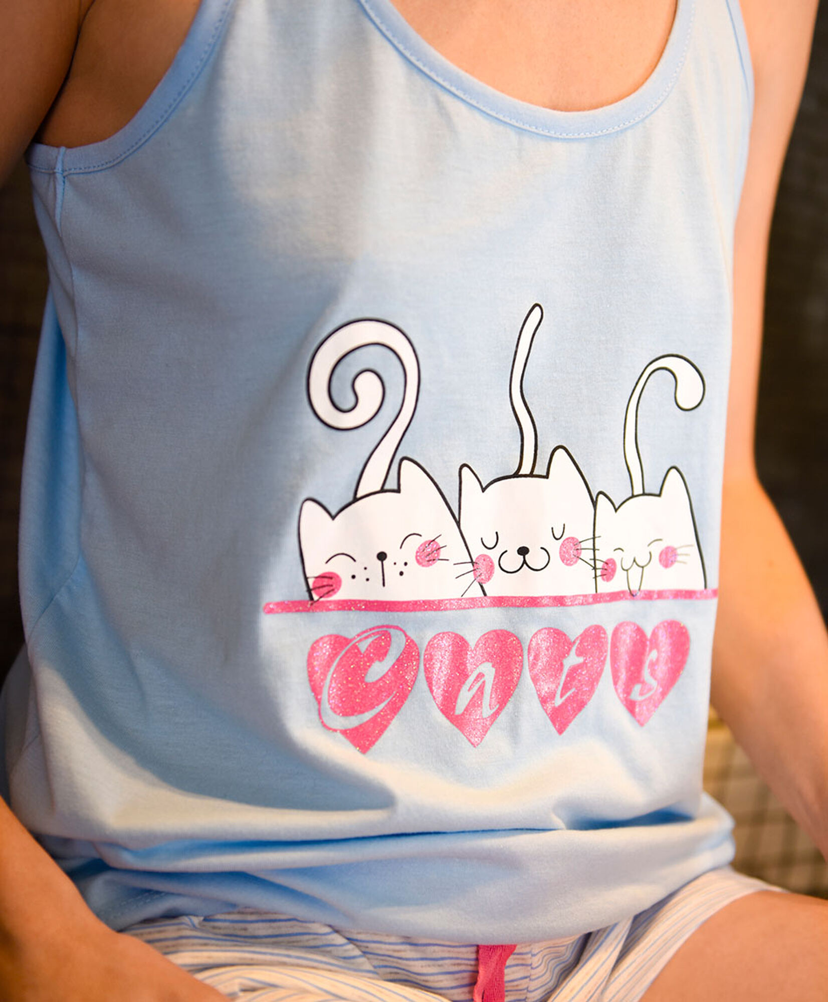 Pijama mujer cats 2 piezas Pijama mujer cats 2 piezas