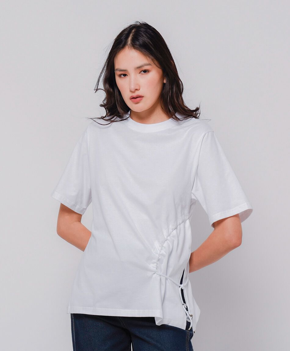 Polera mujer tirador lateral