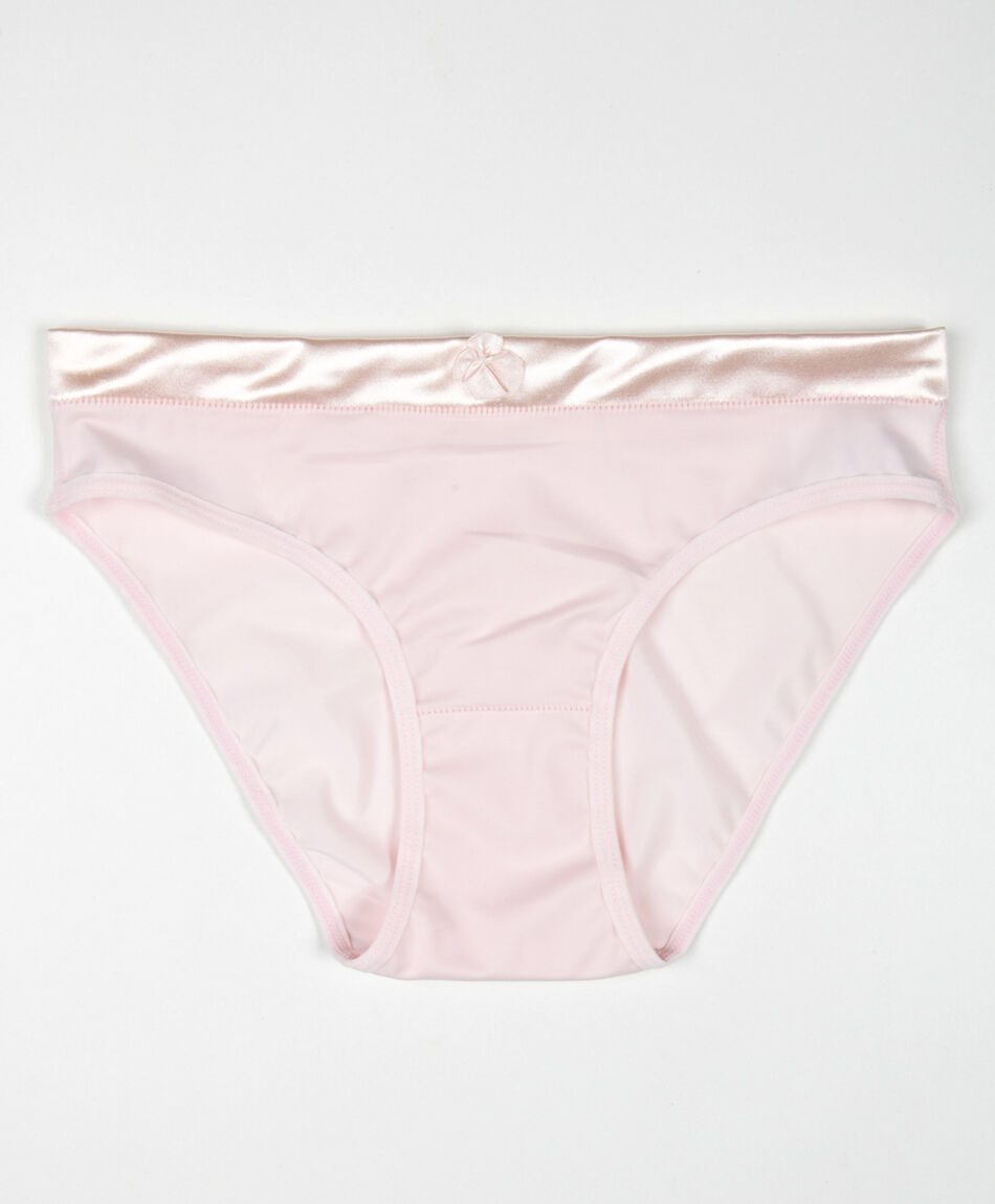 Bikini mujer cintura satinada