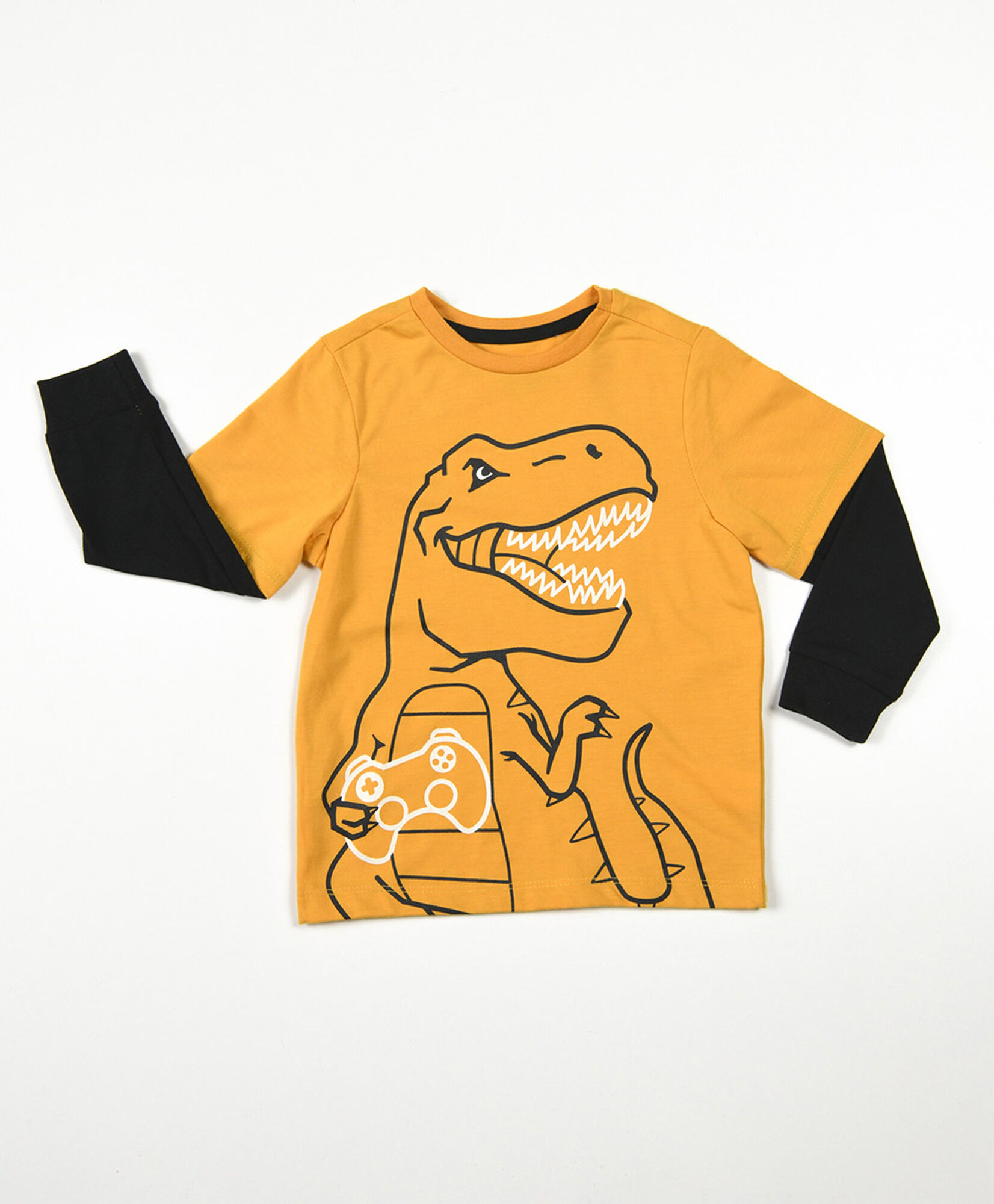 Polera bebé dinosaurio gamer Polera bebé dinosaurio gamer