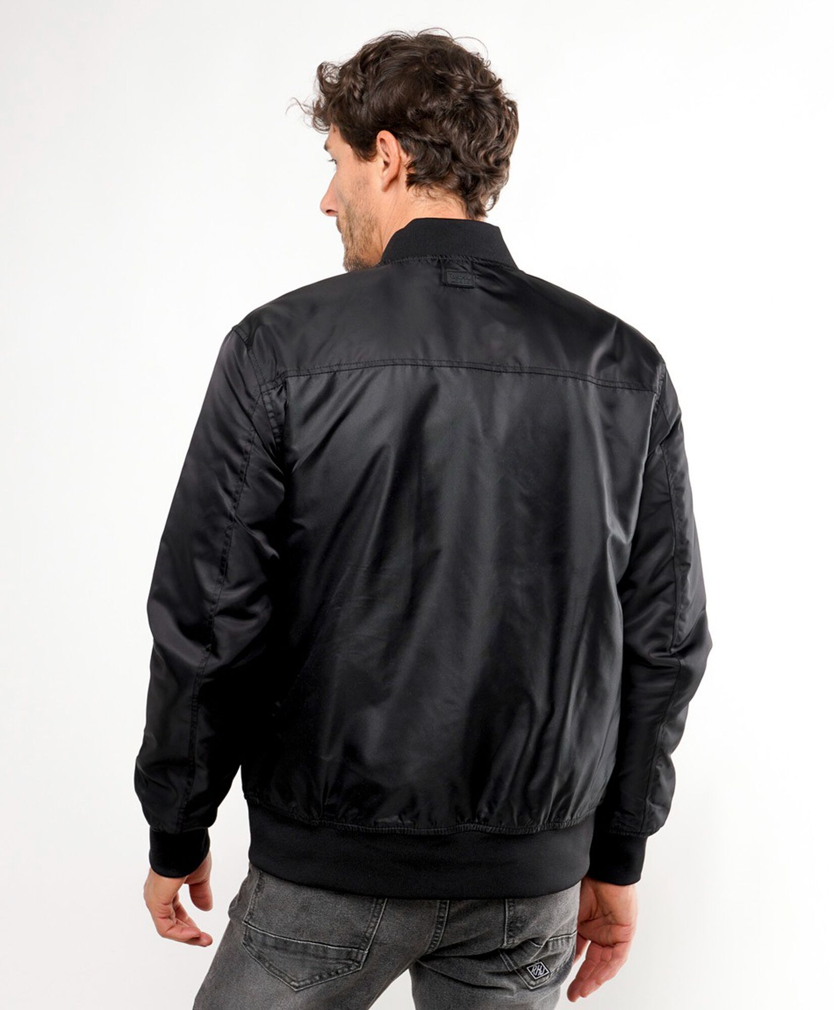 Chaqueta hombre bomber black Chaqueta hombre bomber black