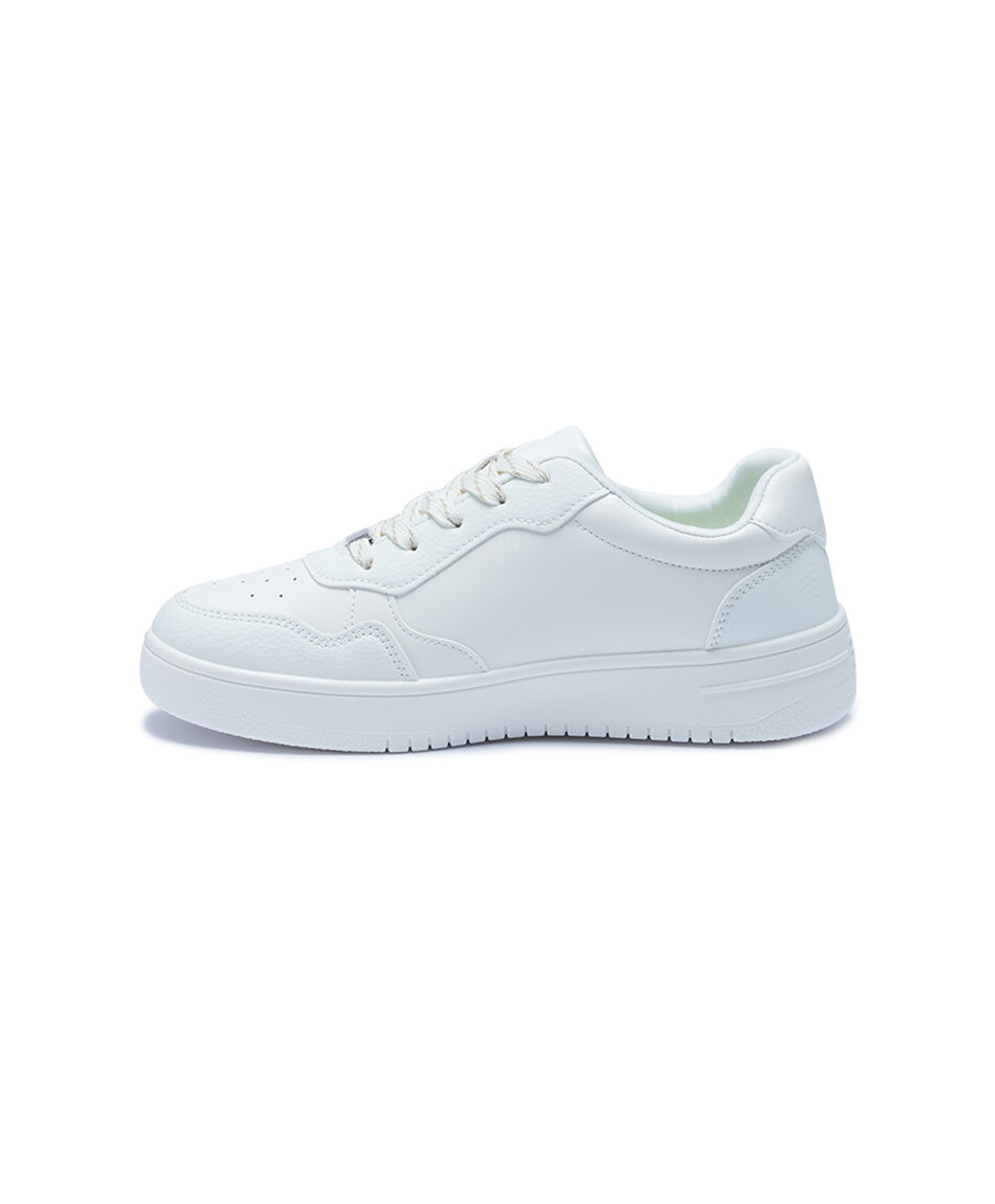 Zapatillas mujer plataforma white