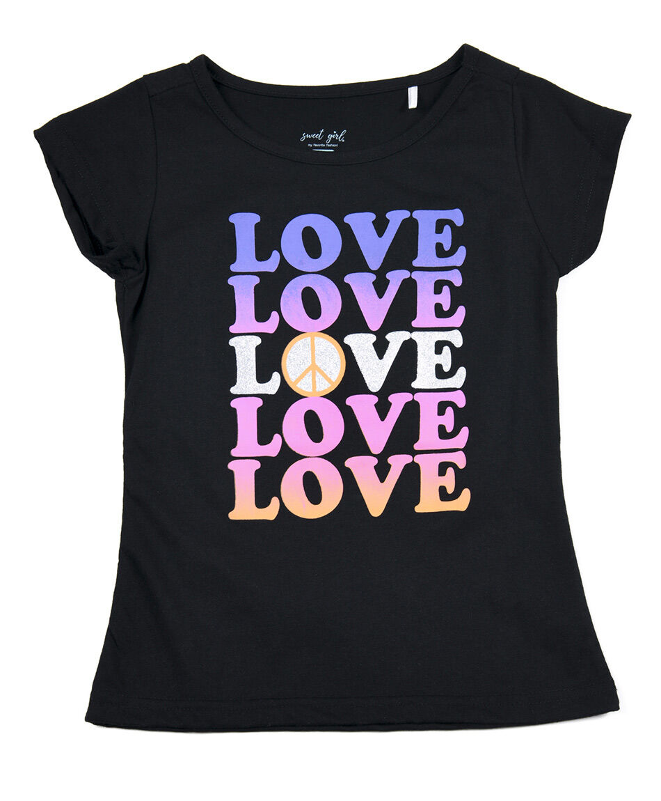 Polera niña love