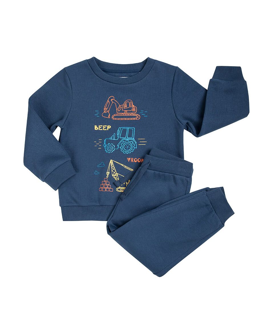 Set buzo beb&eacute; construcci&oacute;n