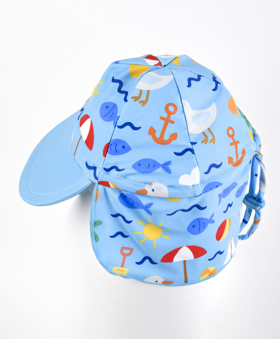 Gorro beb&eacute; agua playa