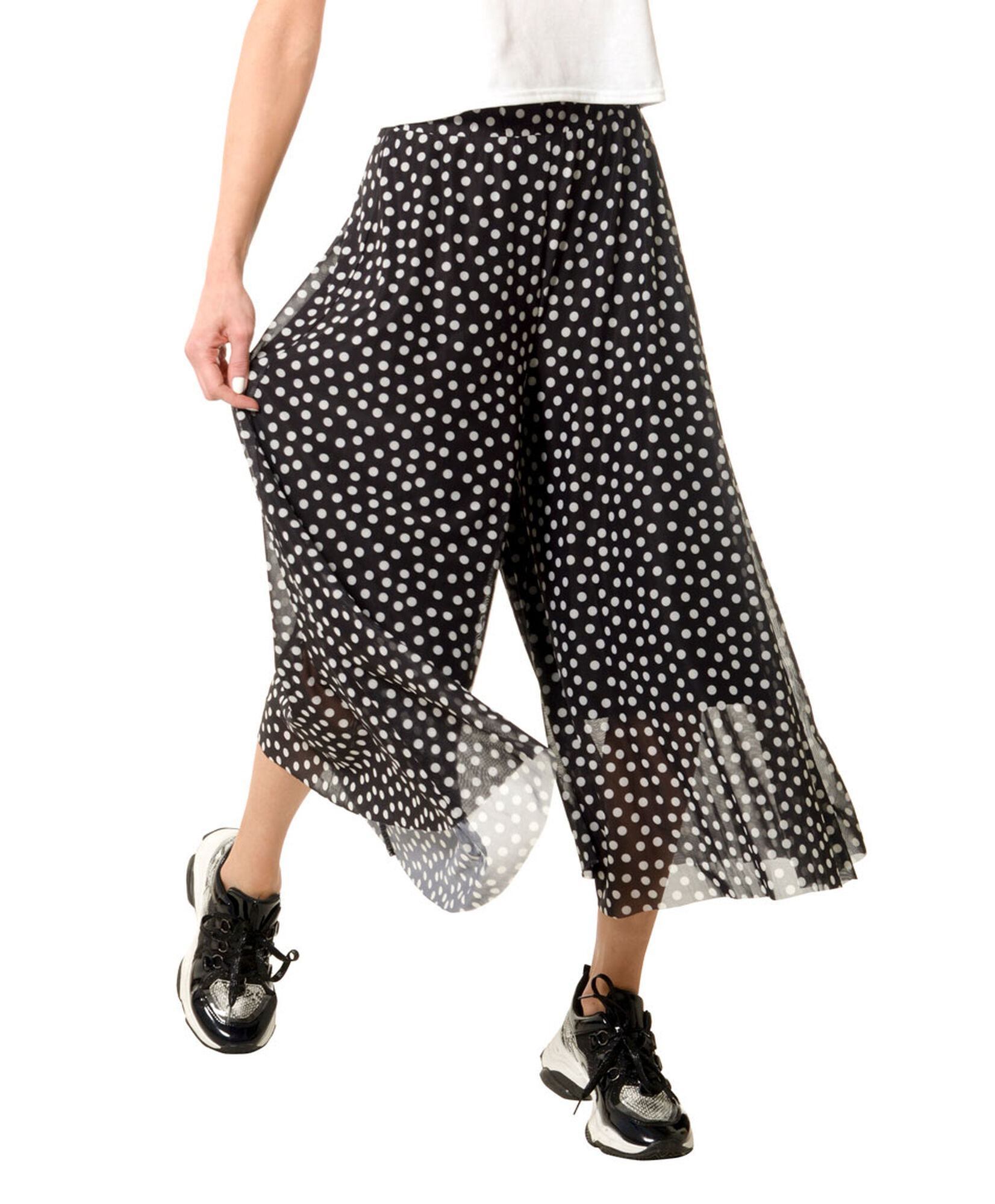 Falda pantalon lunares Falda pantalon lunares