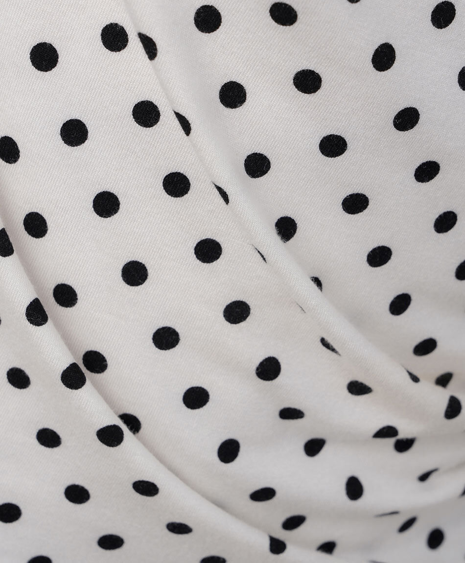 Polera mujer lunares