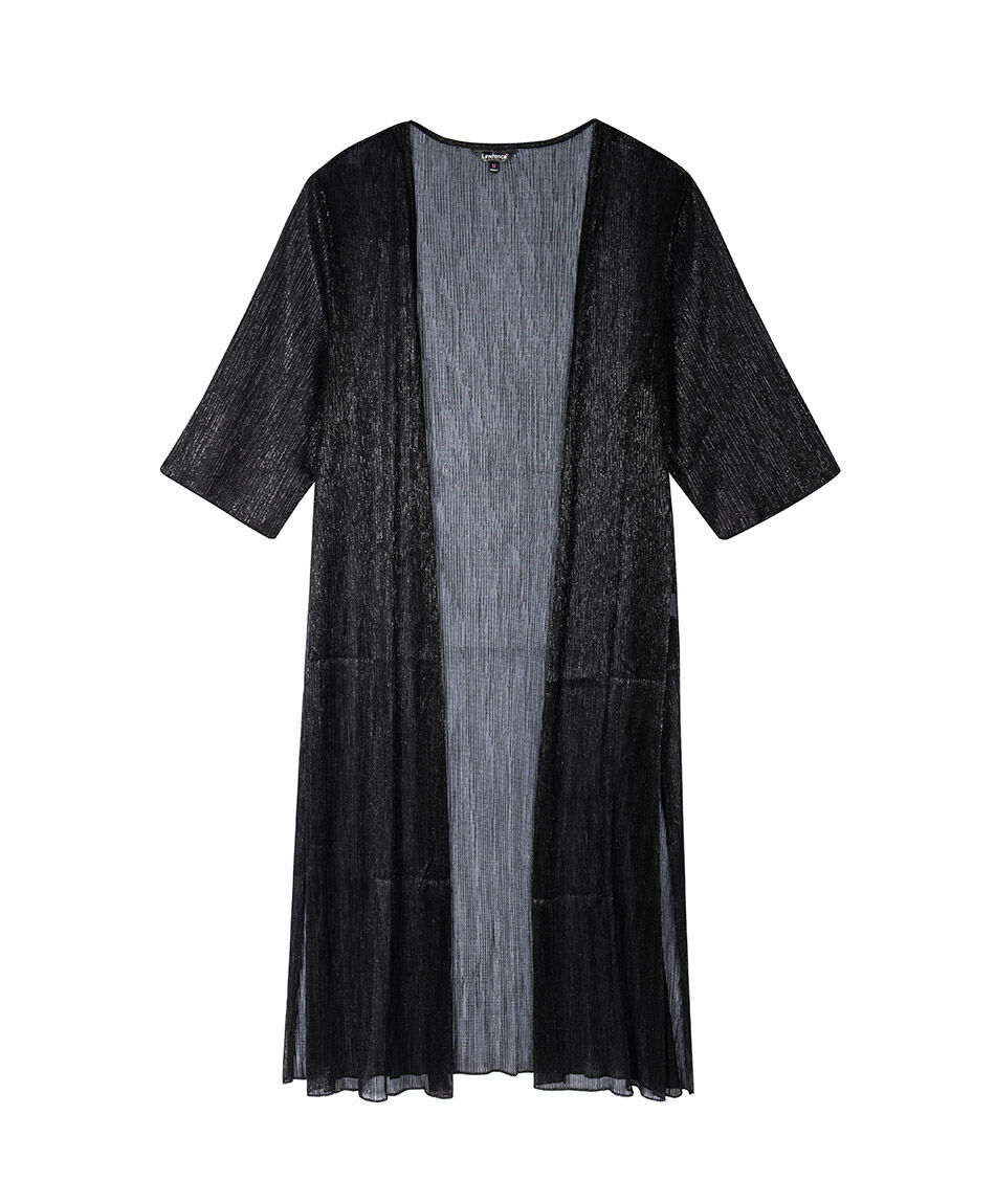 Kimono mujer negro