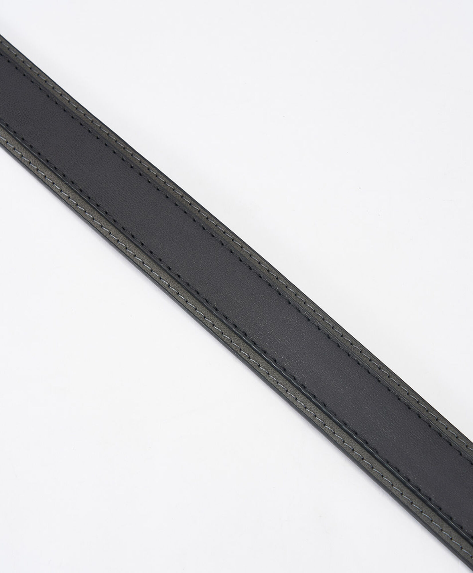 Cinturón hombre doble negro y gris Cinturón hombre doble negro y gris