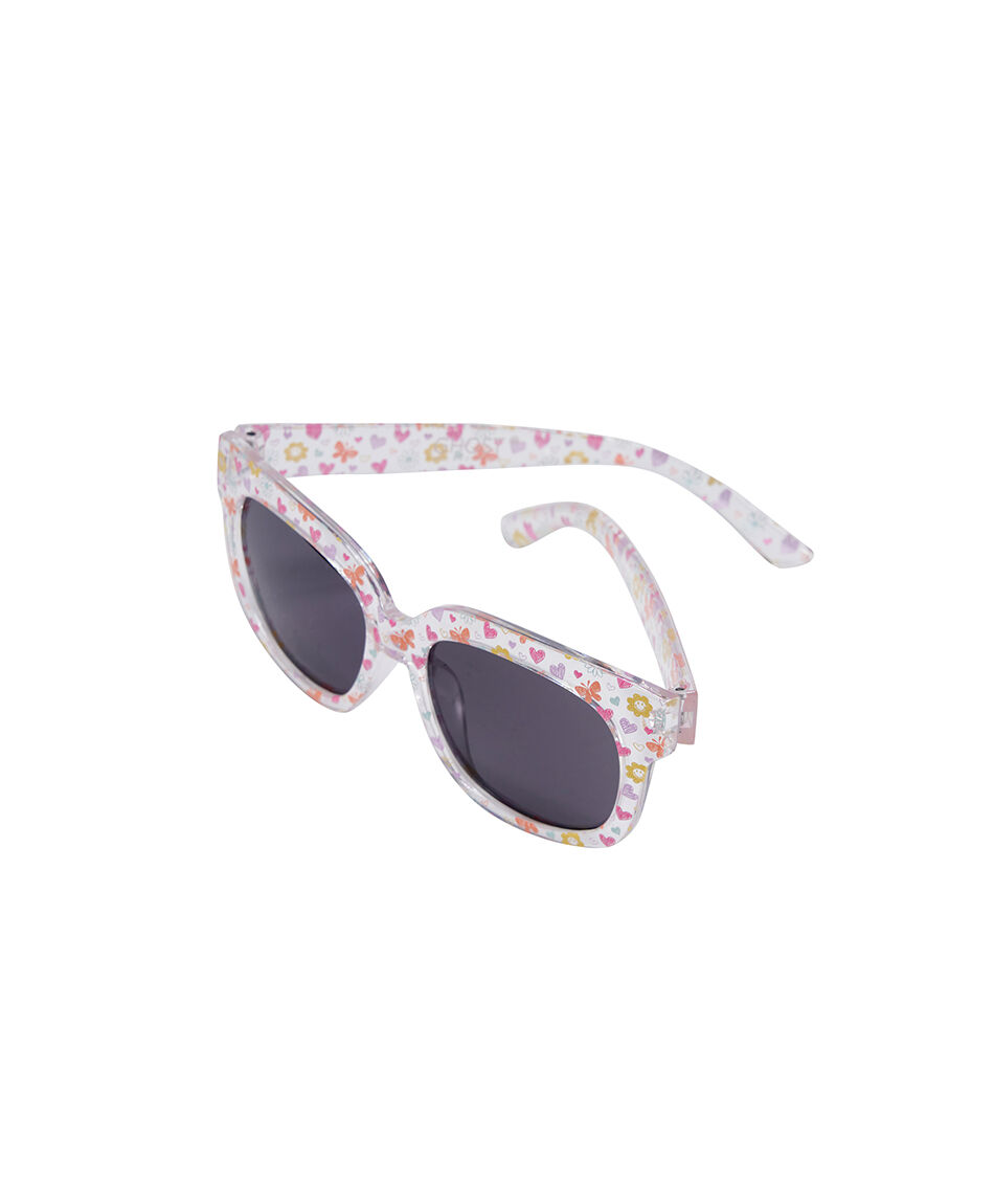 Lentes ni&ntilde;a corazones