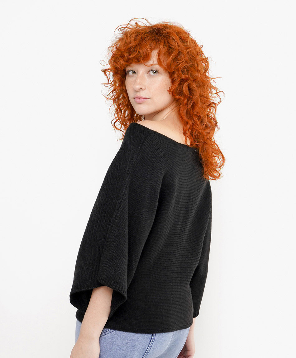 Sweater mujer tejido horizontal