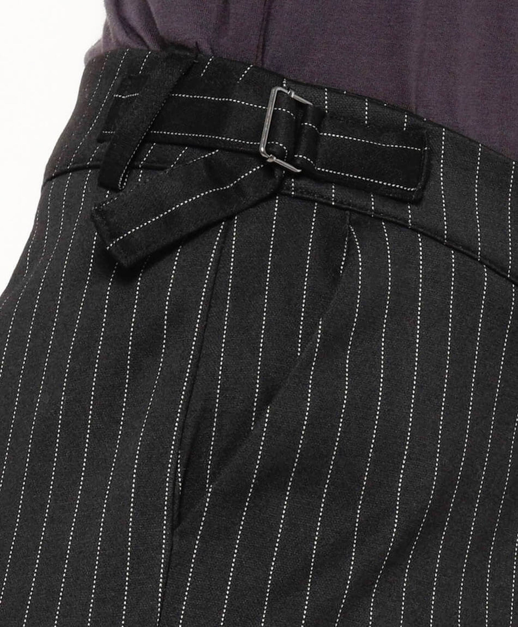 Pantalón mujer negro líneas wide Pantalón mujer negro líneas wide