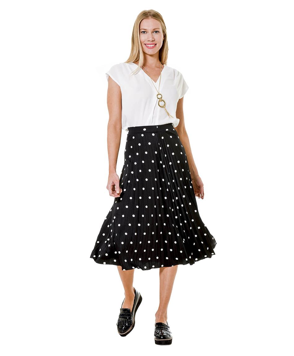 Falda lunares