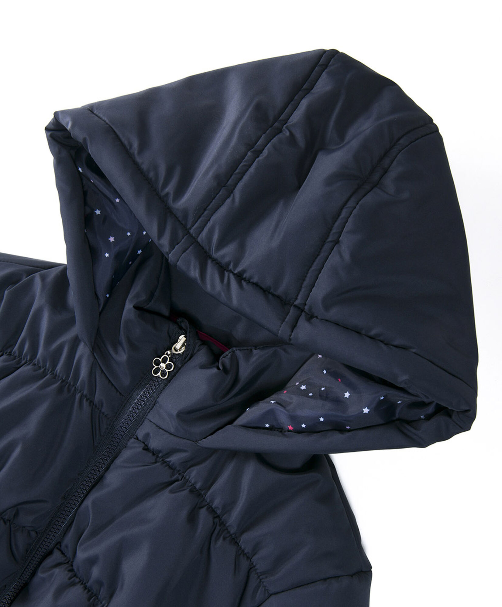 Parka escolar cinturón rombos Parka escolar cinturón rombos