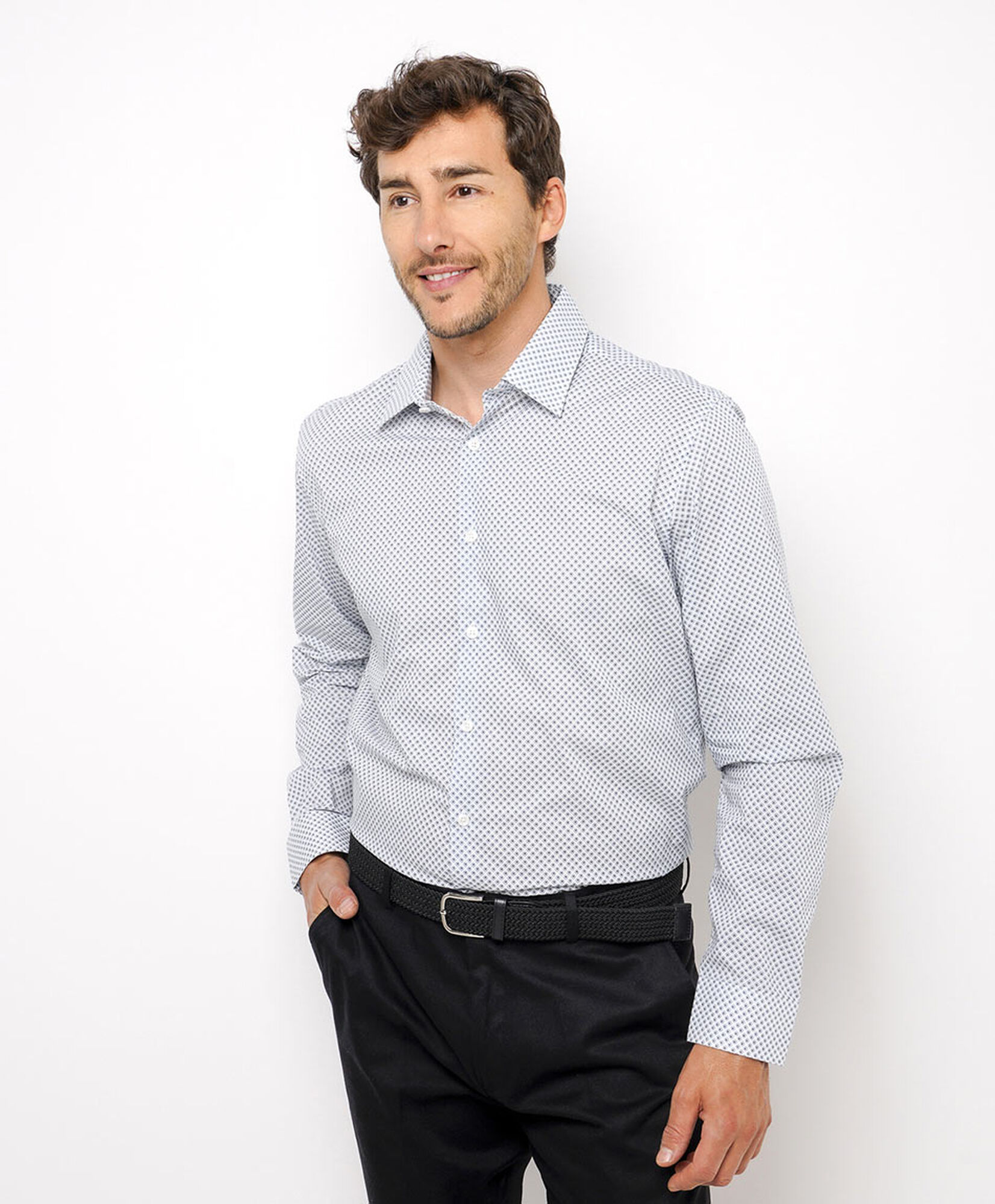 Camisa hombre diseño cuadros Camisa hombre diseño cuadros