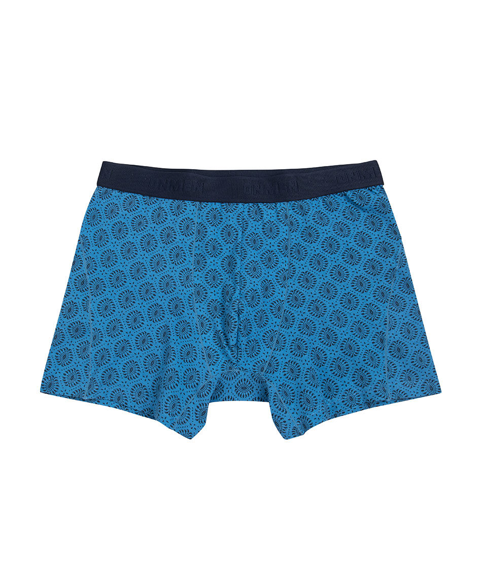 Pack 3 boxer hombre dise&ntilde;o azul