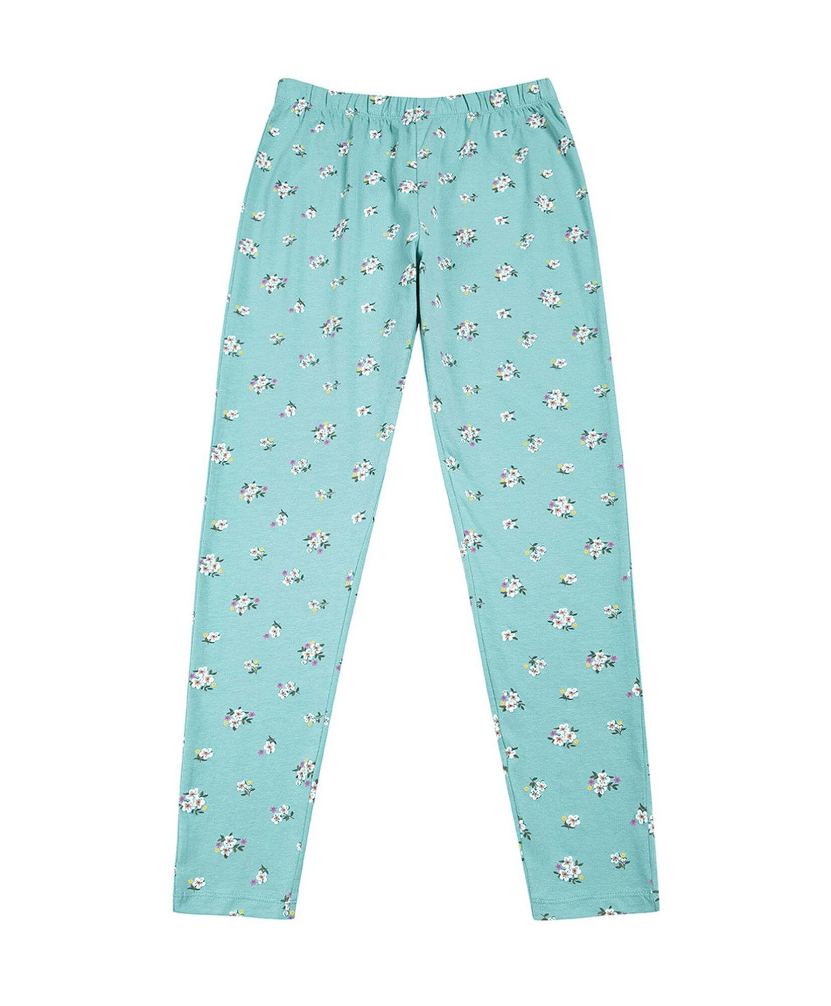 Pack 2 leggins niña florcitas y lila Pack 2 leggins niña florcitas y lila