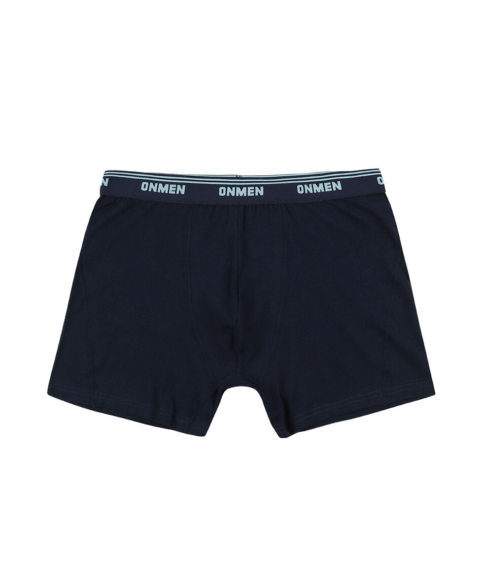 Pack 2 boxer hombre dise&ntilde;o estampado navy