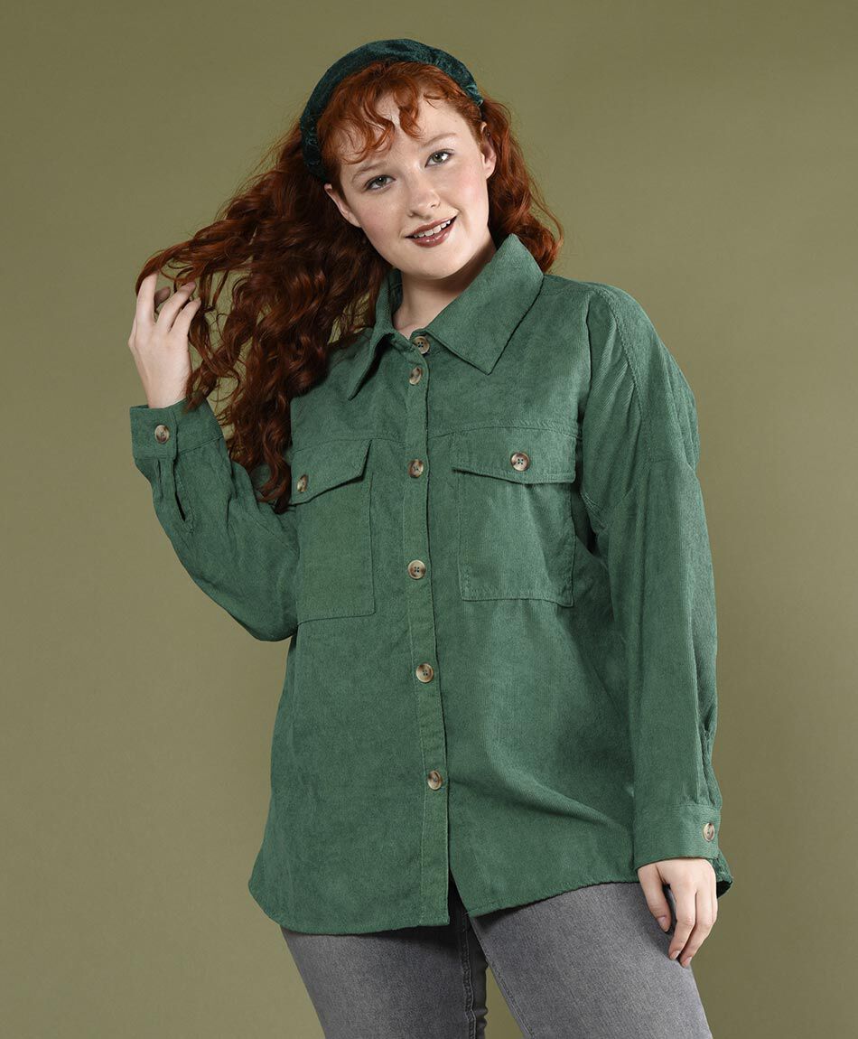 Chaqueta over corderoy