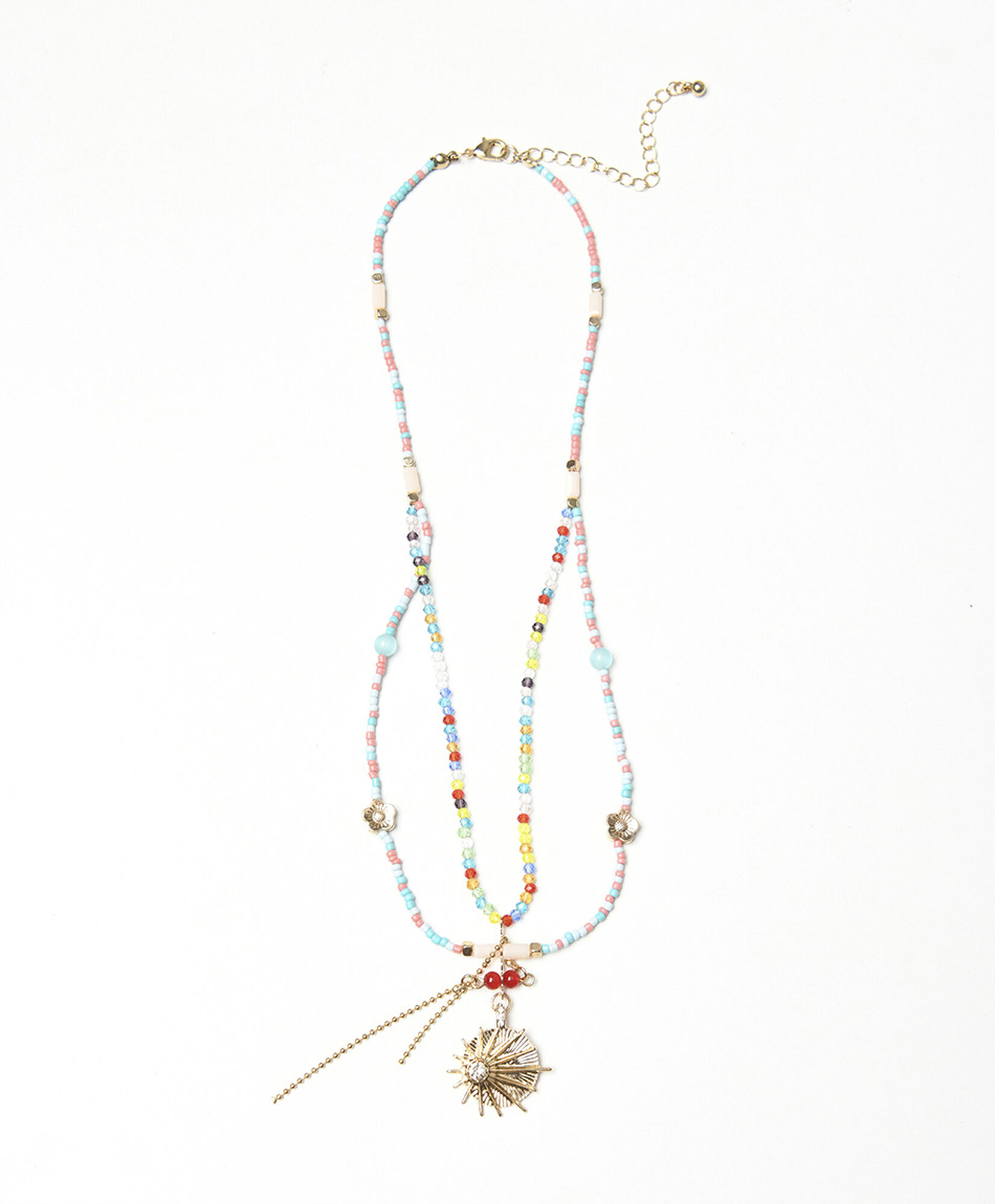 Collar mujer mostacillas colores Collar mujer mostacillas colores