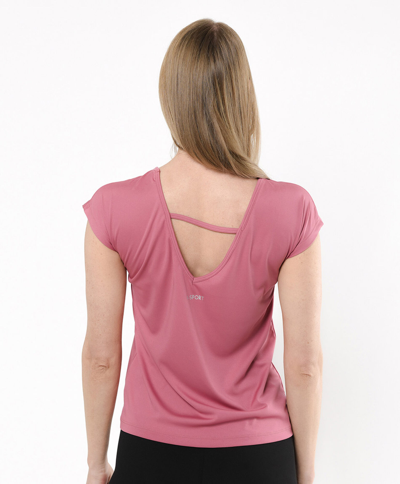 Polera deportiva mujer frase pink Polera deportiva mujer frase pink