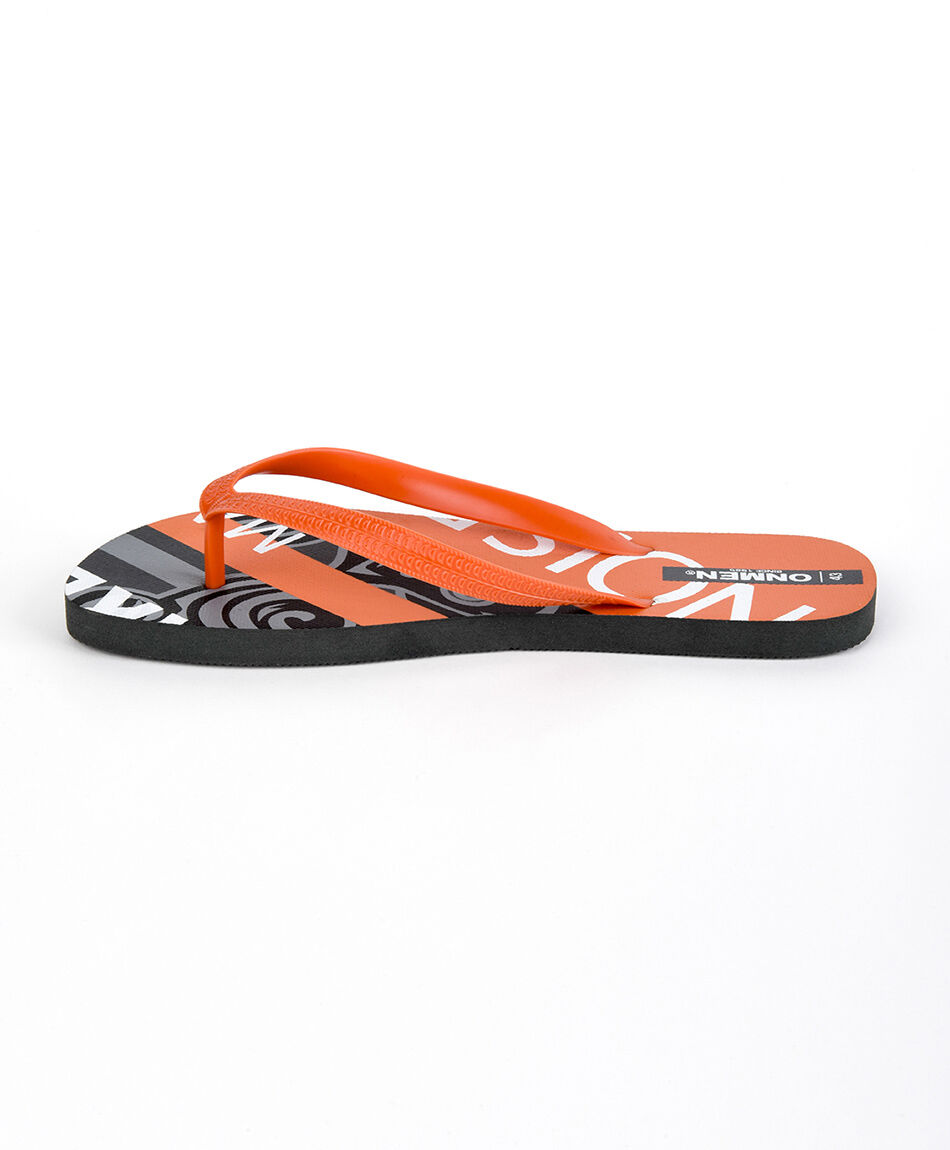 Hawaiana hombre l&iacute;neas naranja