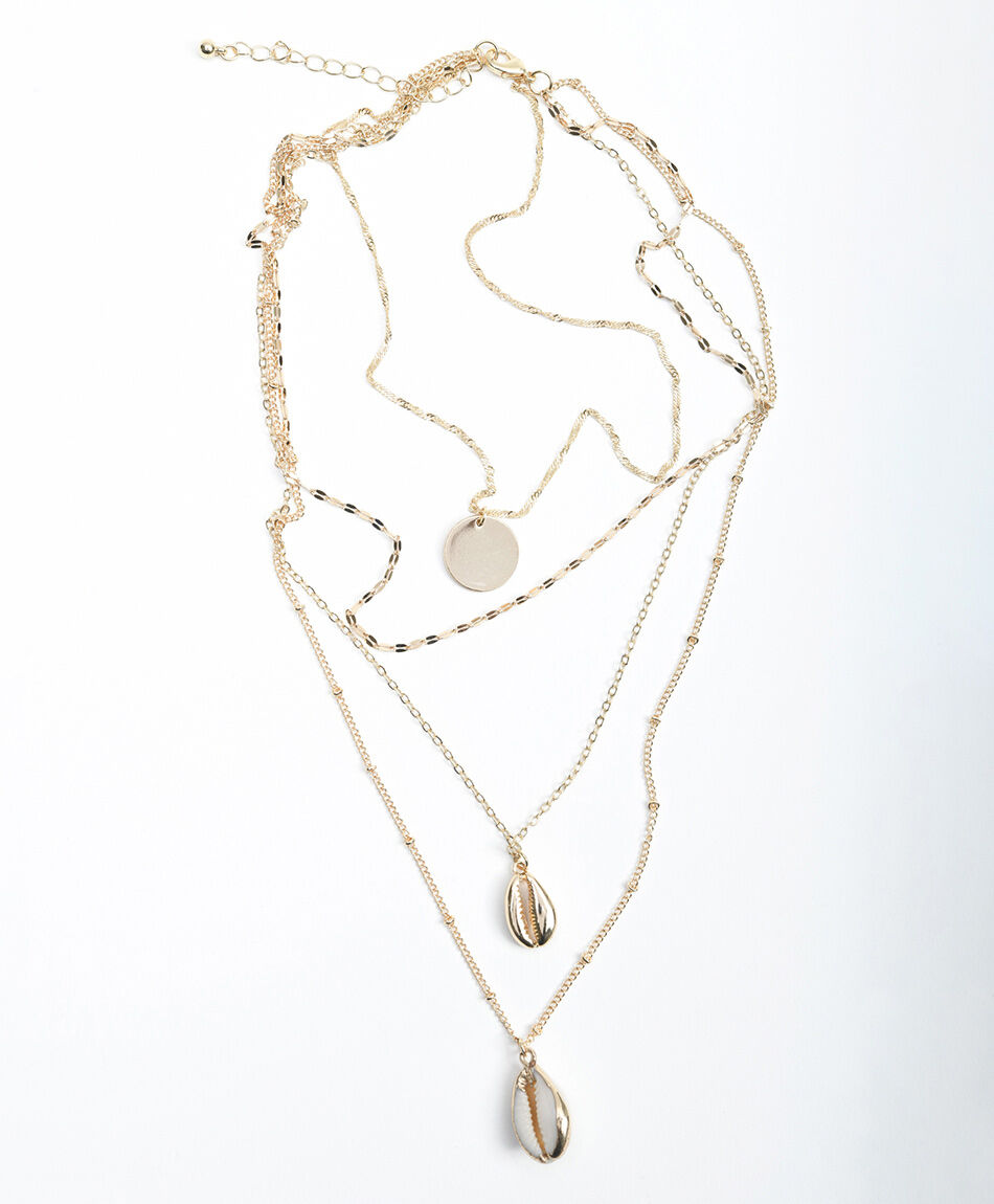 Collar mujer m&uacute;ltiple 1 pieza