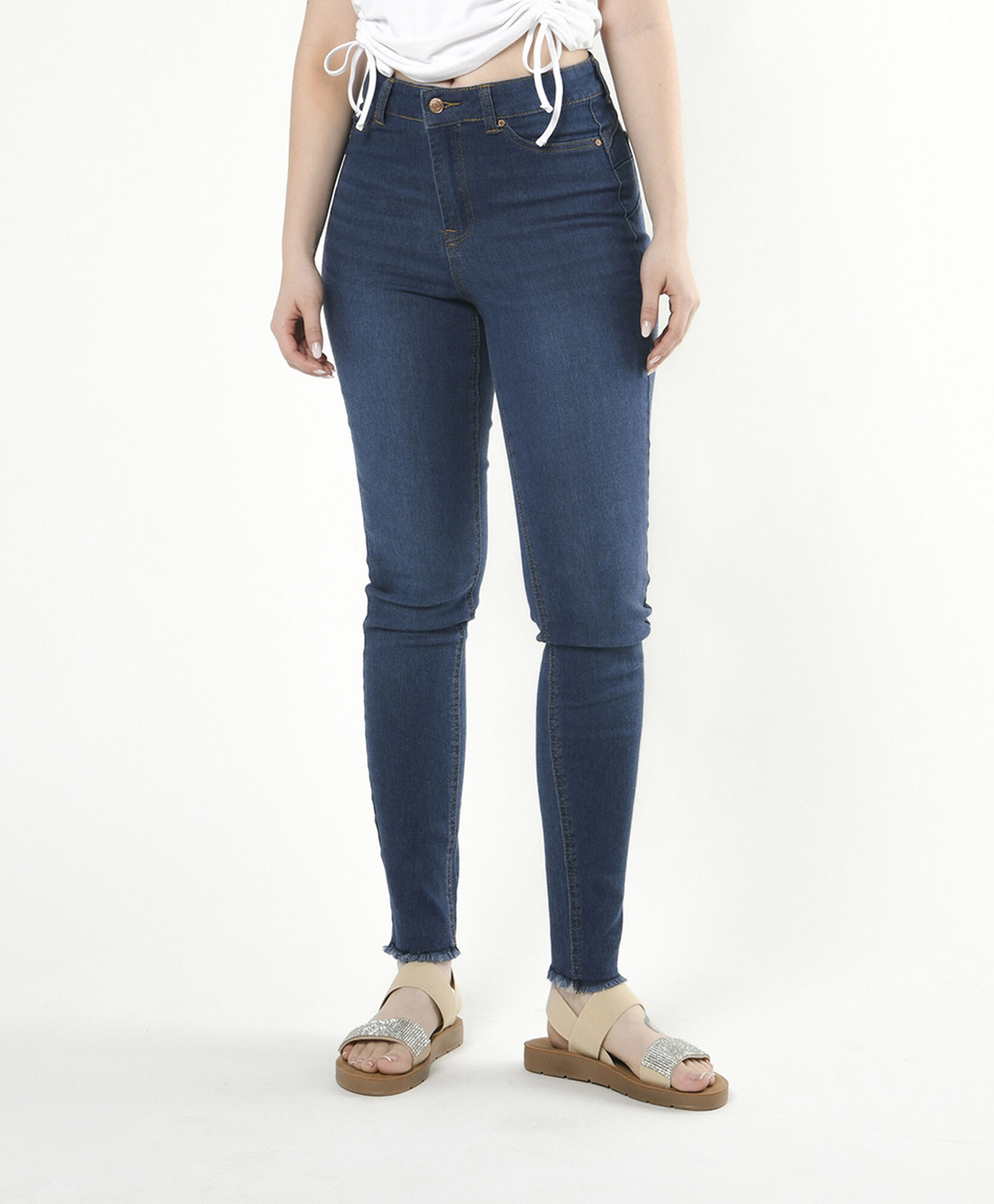 Jeans mujer liso clásico skinny fit Jeans mujer liso clásico skinny fit