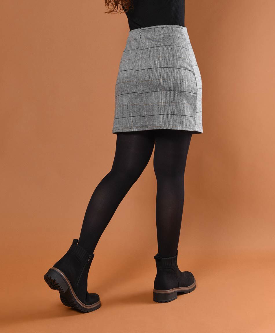 Mini falda mujer escoc&eacute;s