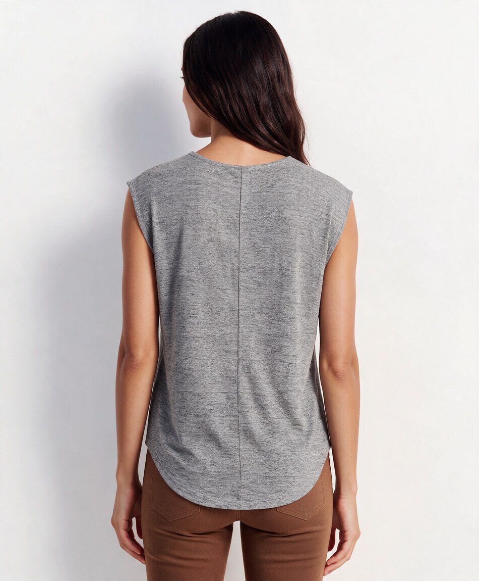 Polera mujer tachas rock