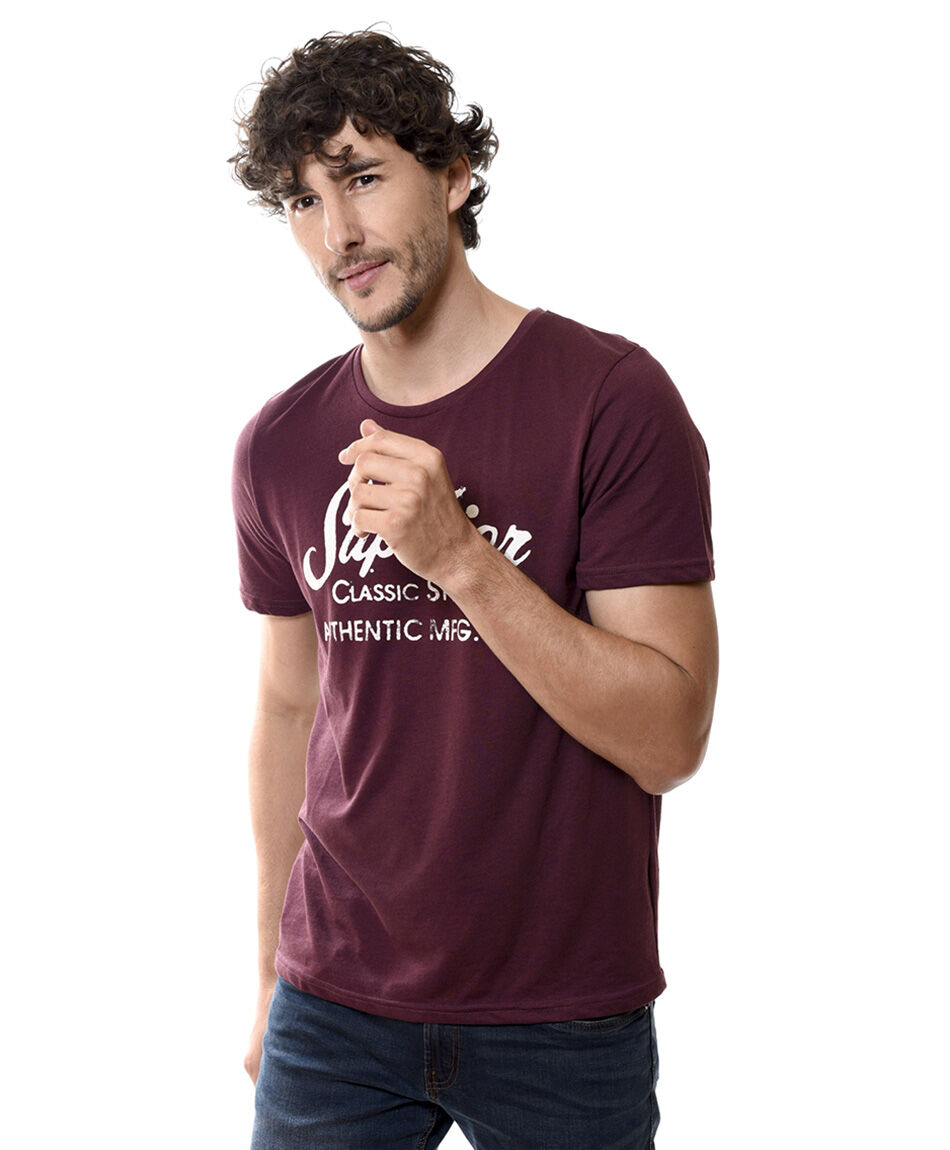 Polera estampada