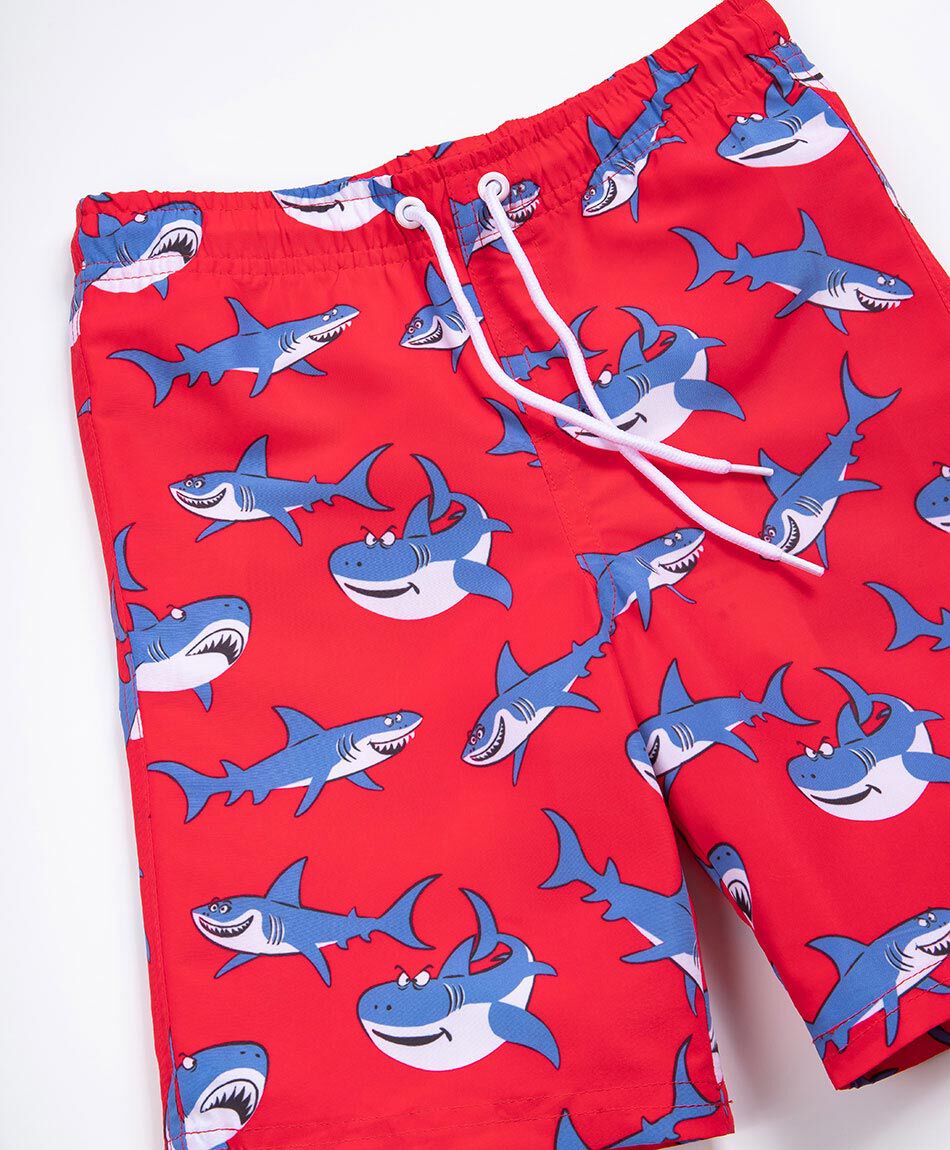 Traje de ba&ntilde;o beb&eacute; tiburones